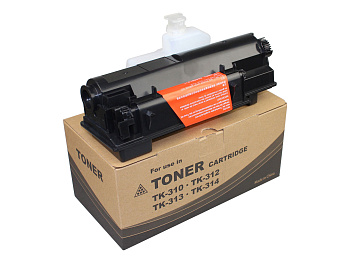 Фото Тонер-картридж + бункер отработки (без чипа) TK-310 для KYOCERA FS-2000D (CET), 365г, CET8164