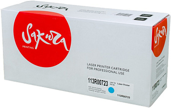 Фото Картридж SAKURA 113R00723 для Xerox P6180 Голубой (Cyan) (6000 к.)