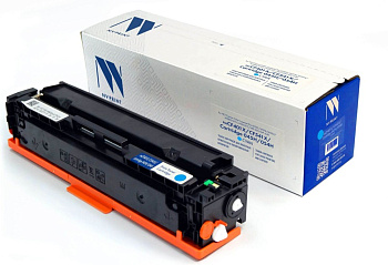 Фото Картридж NV-Print CF401X/ CF541X/ 045H/ 054H для HP Color LJ M252/ M254, Canon LBP-611/ 621 (2500стр.) - Голубой (Cyan)