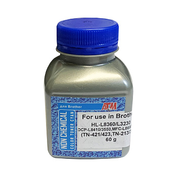 Фото Тонер для BROTHER HL-L8360/L3230, DCP-L8410/L3550, MFC-L8690/L3770 (TN-421/423, TN-213/217) (фл, 60,синий,NonChem) Silver ATM