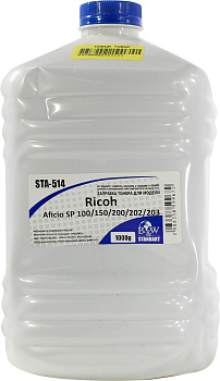Фото Тонер для Ricoh Aficio SP100/ 111/ 150/ 200/ 211/ 212/ 3400 (бут.1кг) B&W Standart Россия