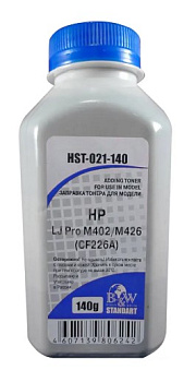 Фото Тонер для HP CF226A/CF259A (фл.140г) Black&White Standart фас.Россия