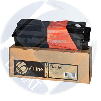 Тонер-картридж s-Line TK-160 для Kyocera FS-1120D/ 1120DN (2500стр.) - с чипом Фото Тонер-картридж s-Line TK-160 для Kyocera FS-1120D/ 1120DN (2500стр.) - с чипом