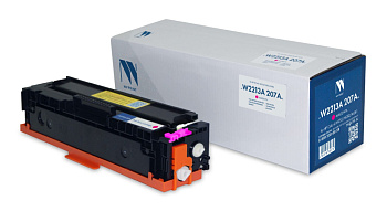 Фото Картридж NV-Print W2213A (207A) для HP LJ M255/ MFP M282/ M283 (1250стр.) Пурпурный (Magenta) - без чипа