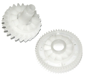 Фото Шестерня 23T/56T привода печи HP LJ P1505/ M1522 [RU6-0018] (23T-косозубая, 56Т-косозубая)