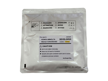 Девелопер для KONICA MINOLTA Bizhub C200/C203/C253/C353 (CET) Yellow, 250г/пак, 75000 стр., CET6825 Фото Девелопер для KONICA MINOLTA Bizhub C200/C203/C253/C353 (CET) Yellow, 250г/пак, 75000 стр., CET6825