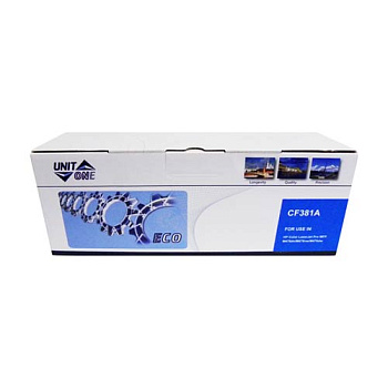 Фото Картридж Uniton CF381A для HP LJ Pro M475/ M476 (2 700 стр.) Голубой (Cyan)