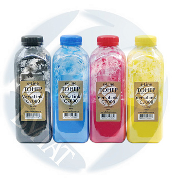 Фото Тонер Xerox VersaLink C7000 [106R03767] (бан.160г) БУЛАТ s-Line - Пурпурный (Magenta) - с девелопером