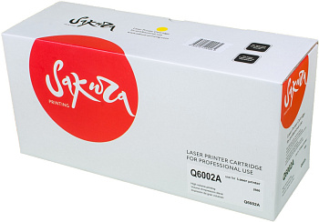 Картридж SAKURA Q6002A для HP LaserJet 1600/ 2600n/ 2605/ 2605dn/ 2605dtn/ CM1015MFP/ CM1017MFP Желтый (Yellow) (2000 к.) Фото Картридж SAKURA Q6002A для HP LaserJet 1600/ 2600n/ 2605/ 2605dn/ 2605dtn/ CM1015MFP/ CM1017MFP Желтый (Yellow) (2000 к.)