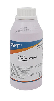 Фото Тонер PK231 для KYOCERA ECOSYS M8124cidn/8130cidn (Japan) Magenta, 105г/бут, OSP0231M-105
