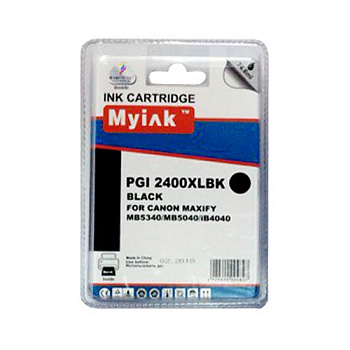 Фото Картридж MyInk PGI-2400XLBK для Canon MAXIFY MB5340/ MB5040/ iB4040 Черный (Black) (74.6мл, Pigment) MyInk