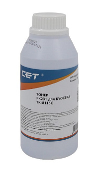 Фото Тонер PK231 для KYOCERA ECOSYS M8124cidn/8130cidn (Japan) Cyan, 105г/бут, OSP0231C-105