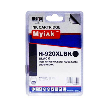 Фото Картридж MyInk CD975AE № 920XL для HP Officejet 6000/ 6500/ 7000 Черный (Black)