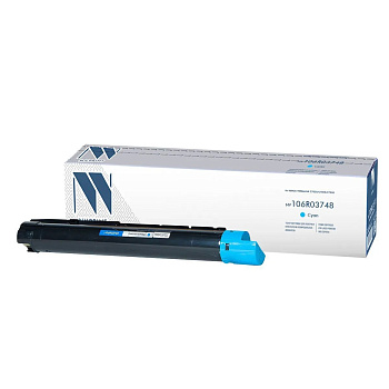 Фото Картридж NV-Print 106R03748 для Xerox VersaLink C7020/ C7025/ C7030 (16500стр.) Голубой (Cyan)