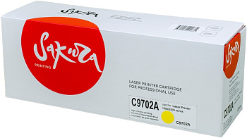Фото Картридж SAKURA C9702A для HP Color LaserJet 1500/ 2500 series Желтый (Yellow) (4000 к.)