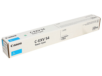 Фото Тонер-картридж Canon C-EXV54C для iR ADV C3025/ C3025i (8500стр.) [1395C002] Голубой (Cyan) Original